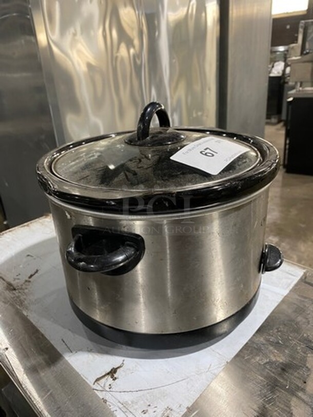 Crock Pot Countertop Slow Cooker! With Lid! Model: SCR450S 120V - Image 2 of 7