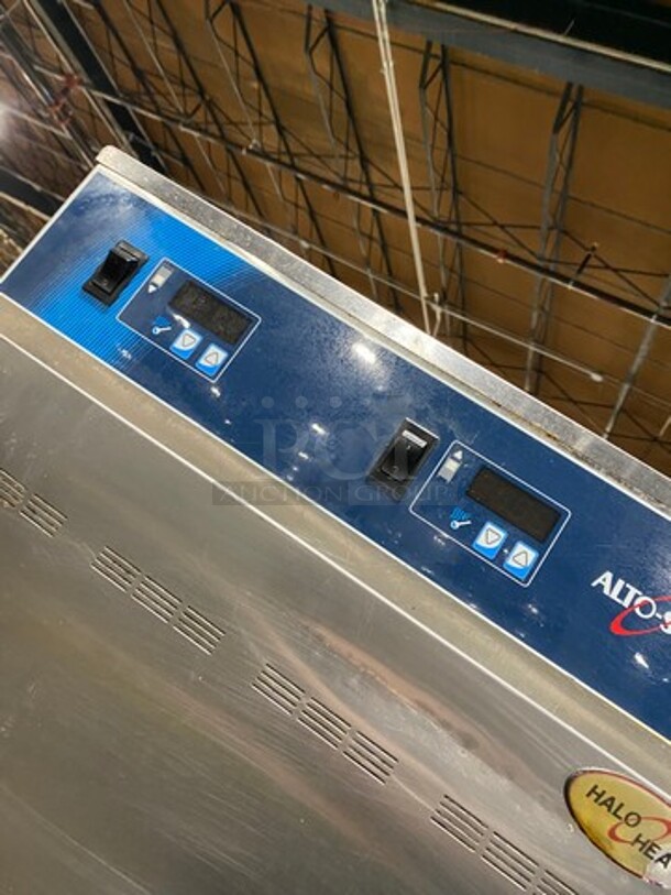 SWEET! Alto Shaam Commercial Heated Holding Cabinet/ Food Warmer! All Stainless Steel! On Casters! Model: 1000UP SN: 1001310000! 208/240V 60HZ 1 Phase! Working When Removed! - Image 9 of 10