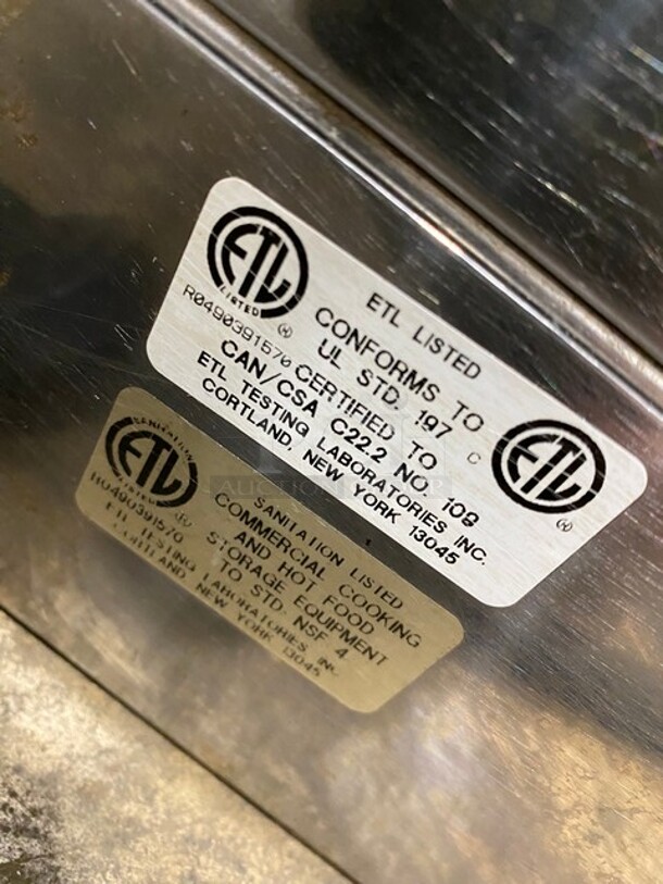 WOW! Robot Coupe Commercial Countertop Electric Powered Rotisserie Oven! All Stainless Steel Body! Working When Removed! - Image 8 of 9
