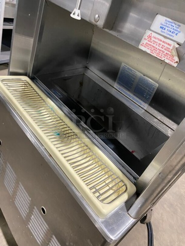 Taylor Commercial 2 Flavor Frosty/Coolatta/Slushie Making Machine! With Milkshake Mixing Attachment! All Stainless Steel! On Casters! Model: 342D27 SN: K2070024 208/230V 60HZ 1 Phase - Image 9 of 11