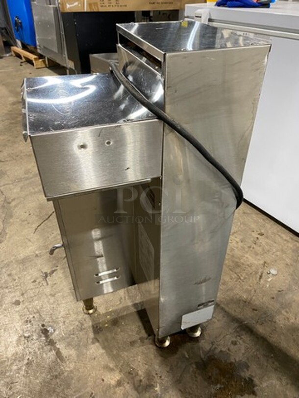 Fetco Commercial Countertop Coffee Brewing Machine! All Stainless Steel! On Legs! Model: CBS2041E - Image 2 of 8