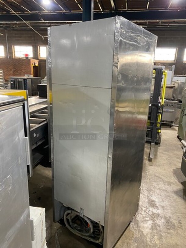 Turbo Air Commercial Single Door Reach In Freezer! With Poly Coated Racks! Solid Stainless Steel! On Casters! Model: TSF23SD SN: DF23106030 115V 60HZ 1 Phase - Image 4 of 9