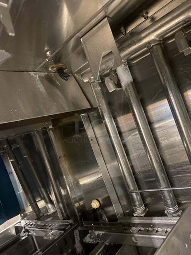 FAB! Hobart Commercial Heavy Duty Conveyor Dishwasher! All Stainless Steel! On Legs! Model: CRS66A SN: 851041280 208V 60HZ 3 Phase - Image 8 of 12