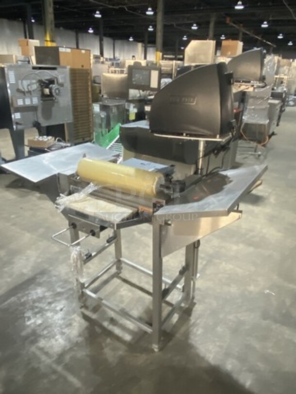 Hobart Model HWS-4 Smart Hand Wrap Solutions! With HTSP/HTIP Digital Control Panel! 2 Film Selections! With Label Printer! 120V 1 Phase!  - Image 7 of 7