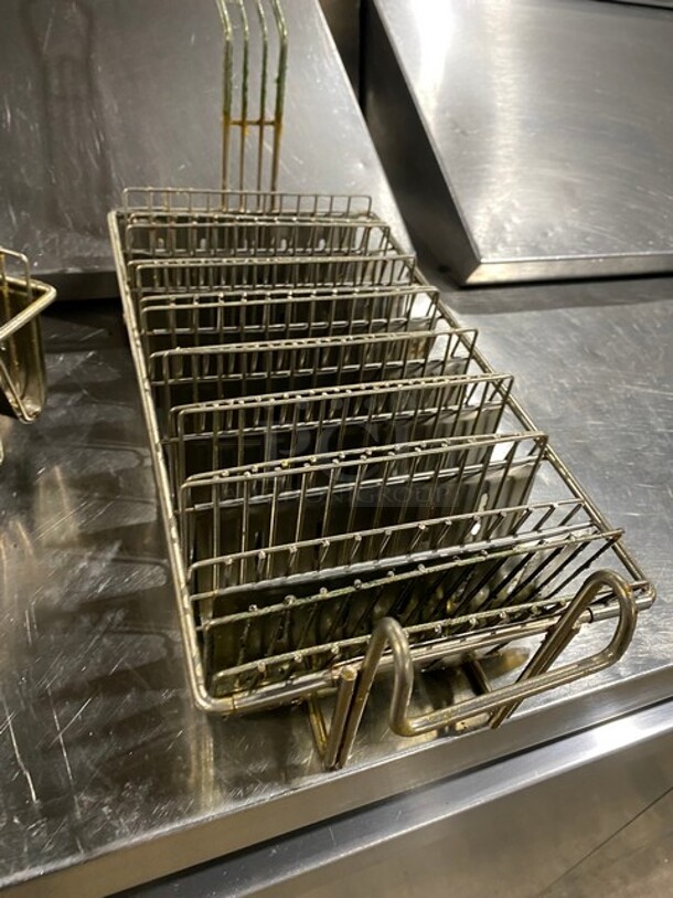 7 Slot Taco Frying Basket! - Image 5 of 5
