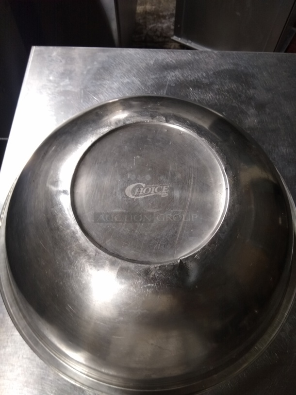 16 Inch Choice Stainless Steel Bowl - Image 3 of 3