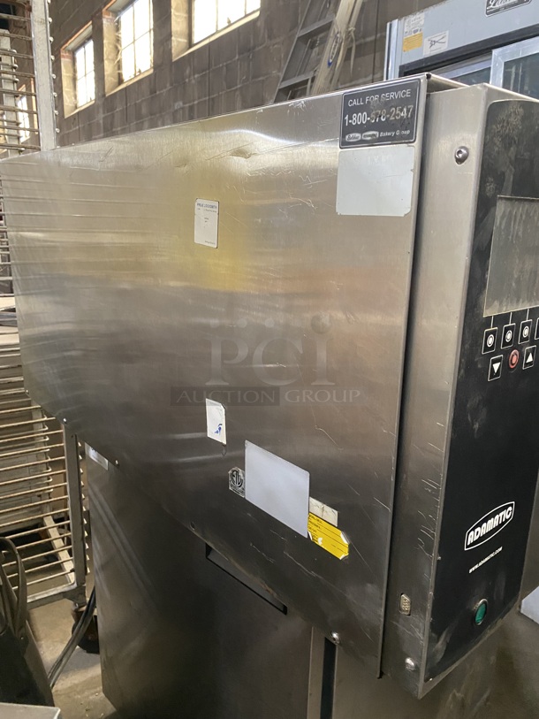 AMAZING! Belshaw Adamatic Commercial Electric Powered Combi Convection Oven! With View Through Door! All Stainless Steel! - Image 2 of 8