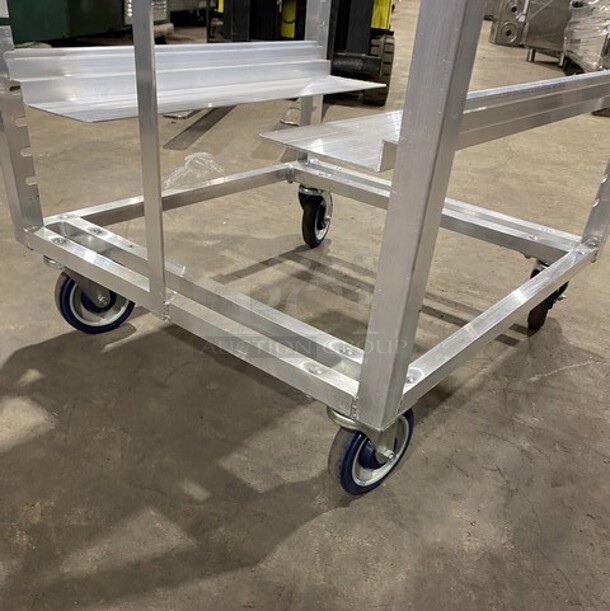 New! Channel Metal Commercial Pan Transport Rack! On Casters! MODEL AUR12 - Image 5 of 6
