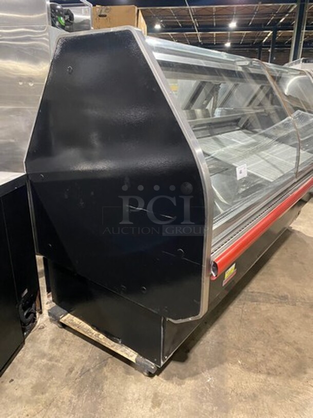 Hussmann Commercial Refrigerated Deli/Bakery Display Case Merchandiser! With Curved Front Glass! With Rear Access Doors! Remote Compressor/No Compressor! Stainless Steel Body! - Image 2 of 8