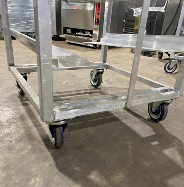 New! Channel Metal Commercial Pan Transport Rack! On Casters! MODEL AUR12 - Image 4 of 6