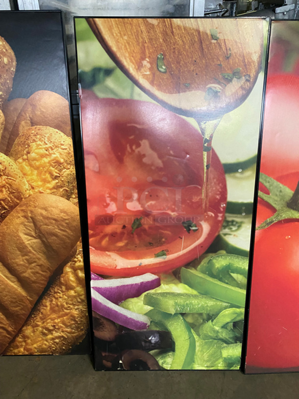 Wall Mount Restaurant Decor! 3x Your Bid! - Image 2 of 4