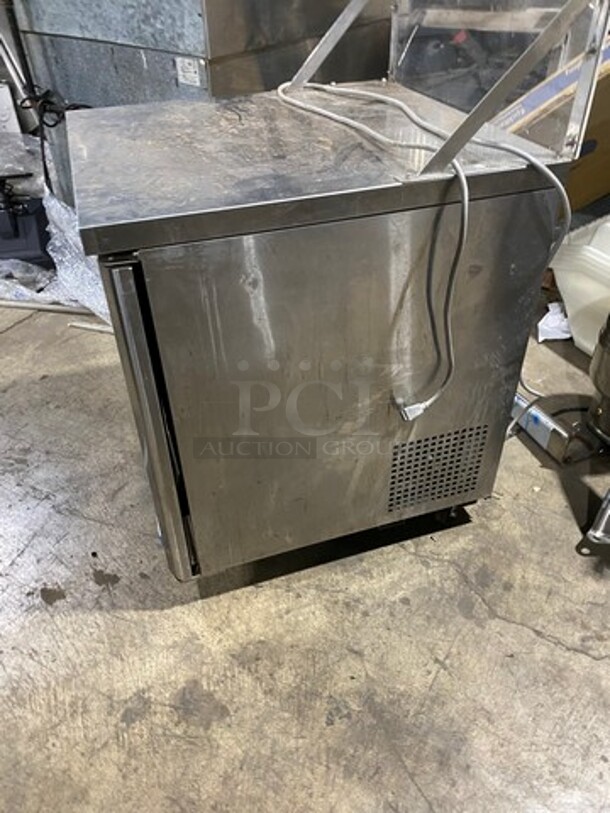 Turbo Air Commercial Single Door Lowboy/ Worktop Cooler! All Stainless Steel! Model: MUR28 SN: MU2R705065 115V 60HZ 1 Phase - Image 3 of 7