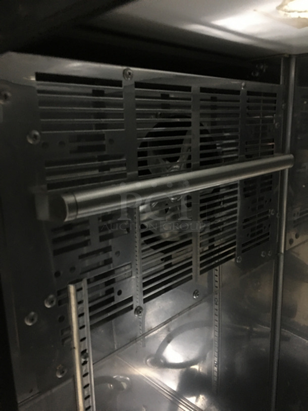 NICE! Perlick Commercial Single Door Bar Back Cooler! All Stainless Steel! On Legs! Model: BBS36RO SN: 783465 115V 60HZ 1 Phase - Image 6 of 9