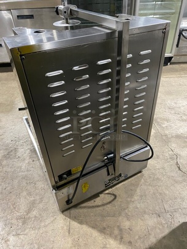 2014 Visvardis Commercial Countertop Gas Powered Gyro Machine! All Stainless Steel! Model: DG12V SN: 0374 - Image 4 of 9