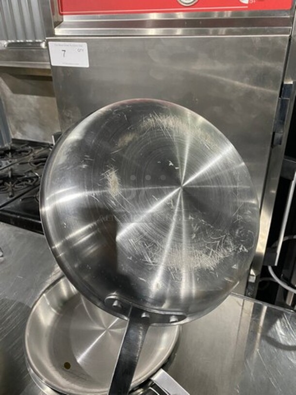 NEW! Stainless Steel Frying Pans! 4x Your Bid! - Image 6 of 8