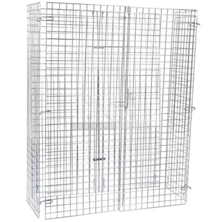 BRAND NEW SCRATCH & DENT! Regency NSF Chrome Wire Security Cage - 18" x 48" x 61"