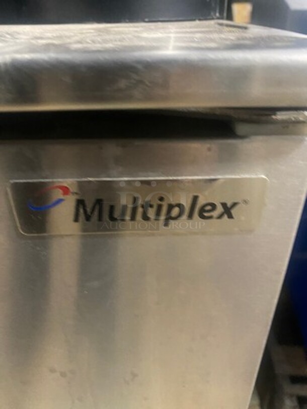 AMAZING! Manitowoc Multiplex Smoothie Workstation! On Single Door Undercounter Cooler! With Poly Bins! All Stainless Steel! Model: MB81 SN: 1611150001561 115V 60HZ 1 Phase - Image 6 of 11