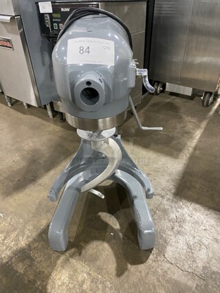 Hobart Commercial 20QT Planetary Mixer! With Spiral Hook Attachment! Model: A200T SN: 11216265! 115V 60HZ 1 Phase!