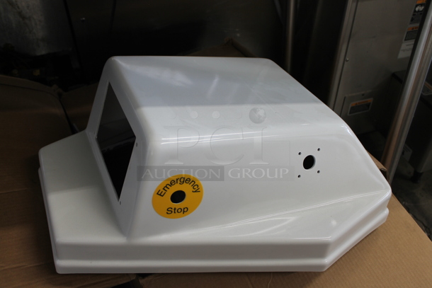 White Metal Mixer Top Piece. - Image 1 of 2