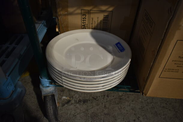 4 Boxes of 12 BRAND NEW! Tuxton PIDA1153 White Ceramic Pasta Bowls Comes w/ 6 Extra Plates. 4 Times Your Bid! 