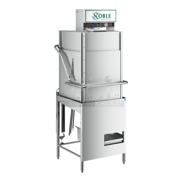 BRAND NEW SCRATCH AND DENT! 2023 Noble Wareforce I-HH Stainless Steel Commercial Straight Pass Through Dishwasher. 115 Volts, 1 Phase.  - Image 1 of 9