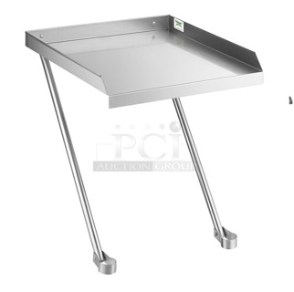 BRAND NEW SCRATCH AND DENT! Regency 600DTD24213 21" x 24" 18-Gauge Stainless Steel Detachable Drainboard