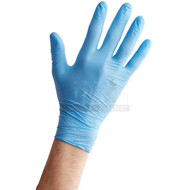 3 Cases of 10 BRAND NEW IN BOX! Noble 394EN304XL X-Large Powder-Free Disposable Exam Grade Nitrile 4 Mil Thick Textured Gloves. 3 Times Your Bid!