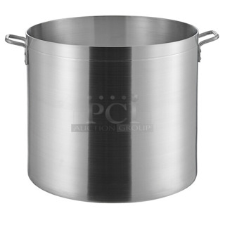 BRAND NEW SCRATCH AND DENT! Choice 471SP140QTHD 140 Qt. Heavy Weight Aluminum Stock Pot