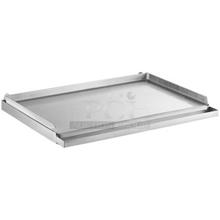 BRAND NEW SCRATCH AND DENT! Avantco 177AOGT3627 35 7/8" x 27" x 4" Add-On 6 Burner Griddle Top