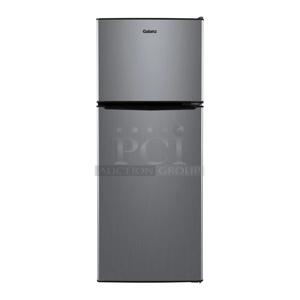 BRAND NEW SCRATCH AND DENT! Galanz GL46TS5E Metal Cooler w/ Freezer. 115 Volts, 1 Phase. Tested and Working! - Image 1 of 5