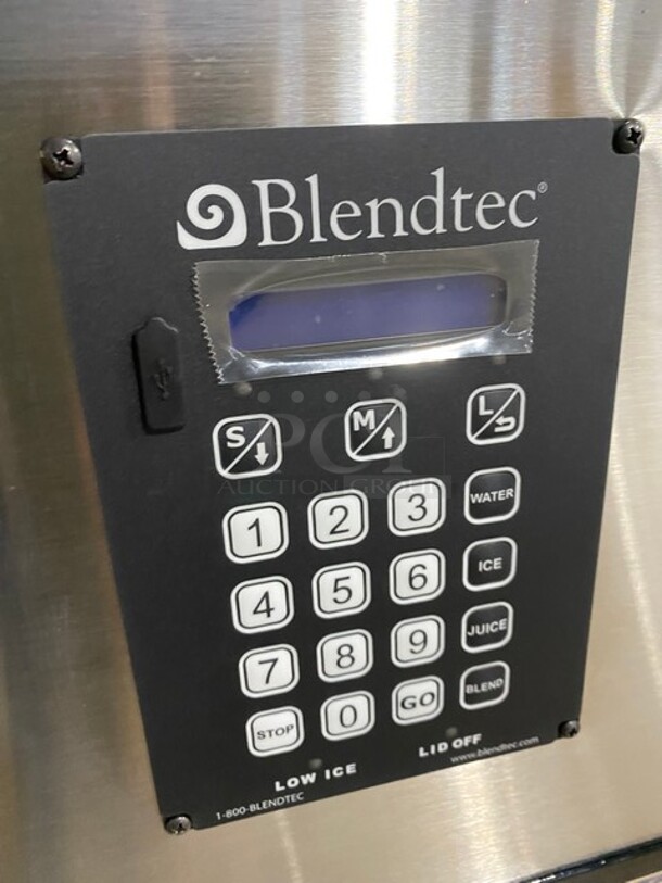 NEW IN BOX! Blend Tec Stainless Steel Countertop Commercial Blender! MODEL BDI503NARROW SN:BD10320125 120V - Image 9 of 12