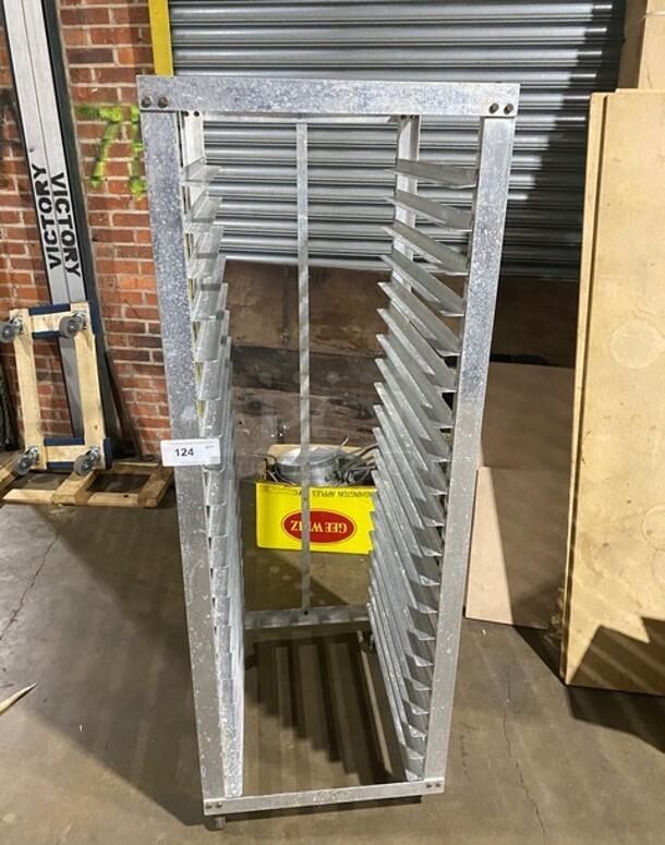 Metal Commercial Pan Transport Rack on Commercial Casters! - Item #1109197