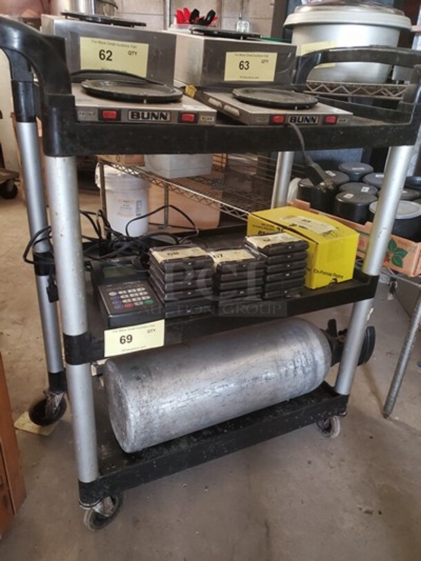 CAMBRO Utility Cart-contents not included - Image 2 of 2