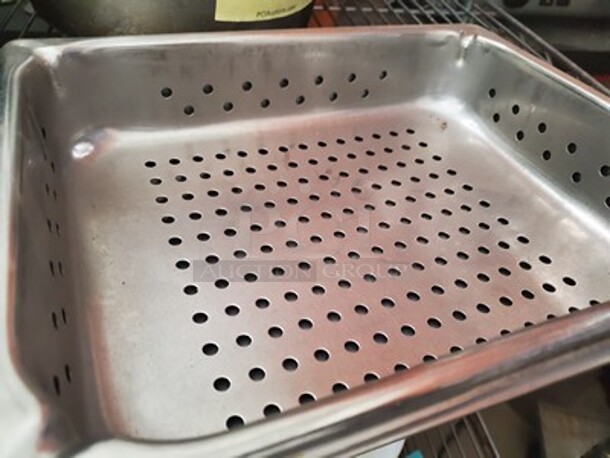 Perforated Stainless Steel Pan  - Image 2 of 3