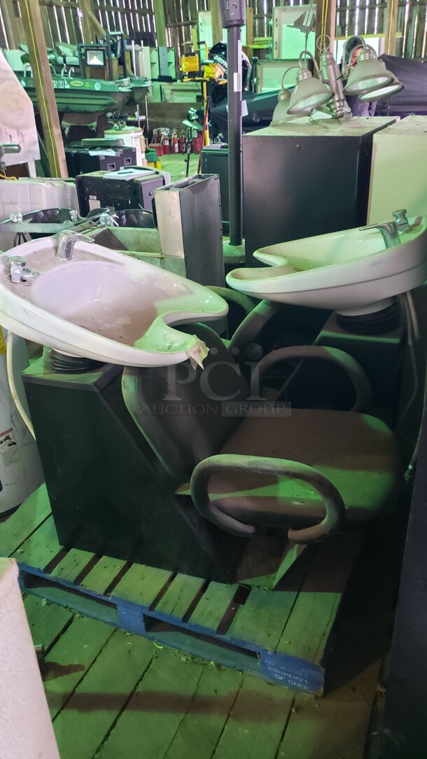 Lot of 2 Hair Washing Stations

(Location 3) - Image 2 of 2