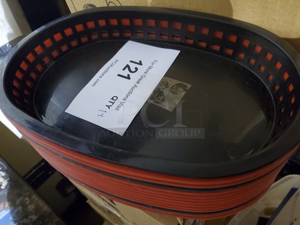 Plastic Classic Fast Food Basket - Image 3 of 4