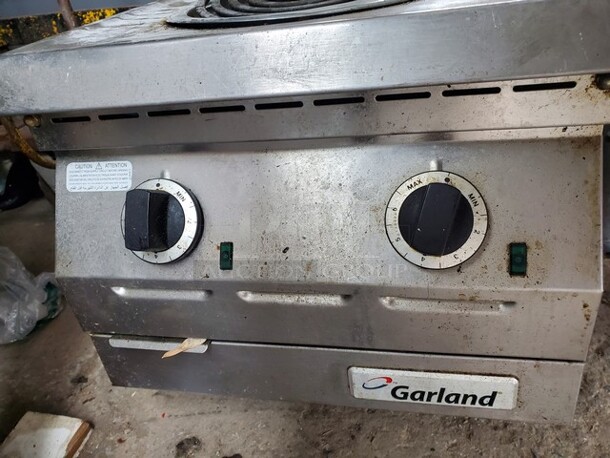 Garland Countertop 2 Burner Electric Stove! - Image 2 of 5