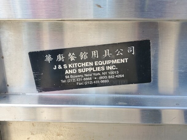 J&S Kitchen Equipment 5 Bay Steam Table/Buffet Table w/ Heat Lamps|On Casters! (Missing Tag) 72"X24"X35" - Image 6 of 6