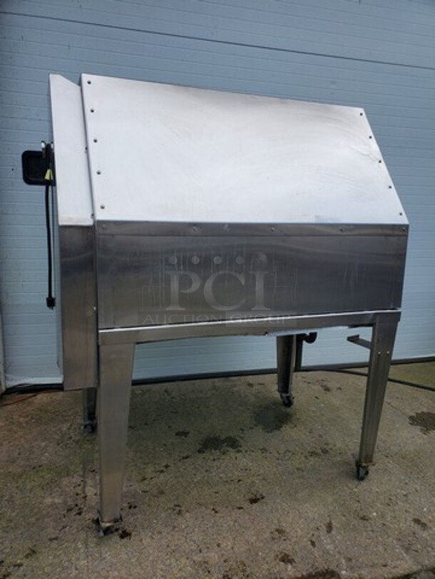 HARDT INFERNO NAT GAS COMMERCIAL ROTISSERIE OVEN|58"X38"X72"|Tested and Working! - Image 9 of 9
