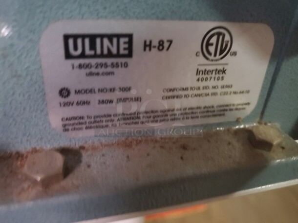ULINE KF-300F 12 inch Impulse Foot Sealer 120V - Image 3 of 4