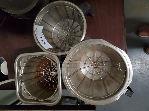 ALL ONE MONEY Lot of 3 Stainless Steel Brew Funnel - Image 1 of 3