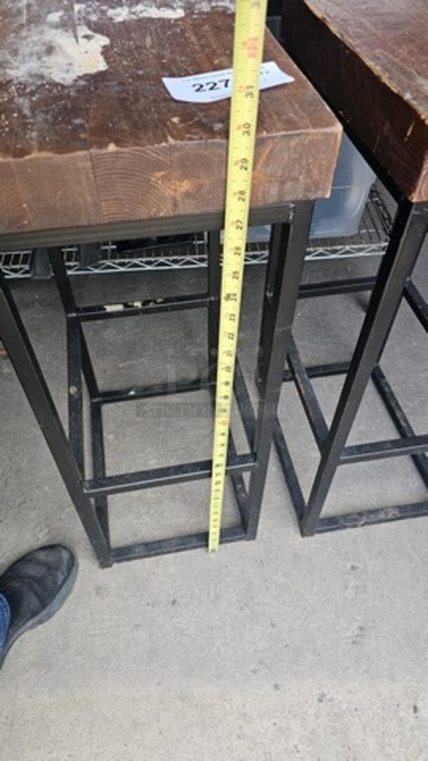 Lot of 2 Bar Stools - Image 6 of 6