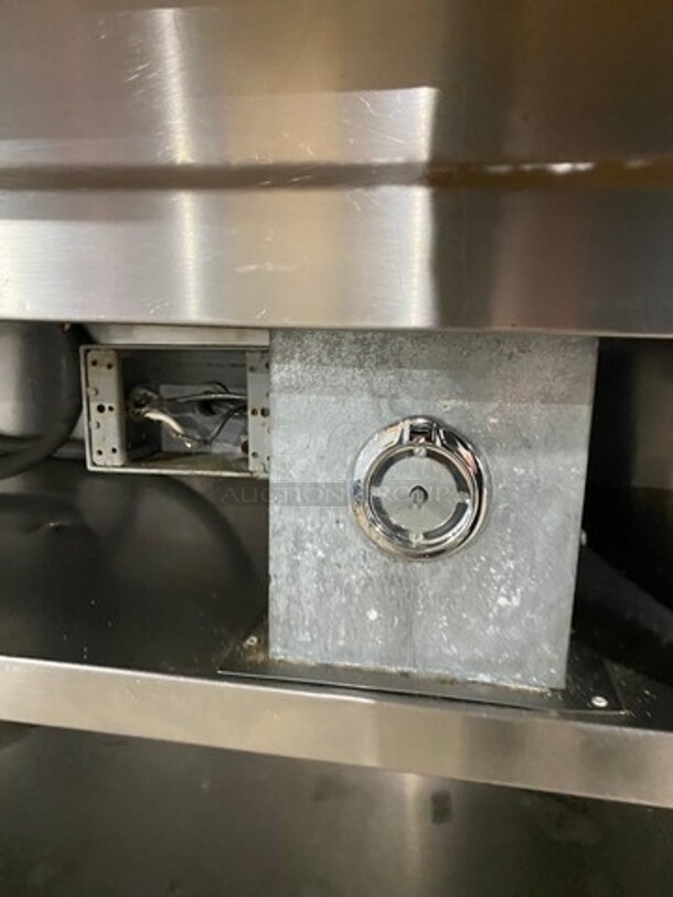 Commercial Electric Powered Steam Table! With Sneeze Guard! With Storage Space Underneath! All Stainless Steel! On Casters! - Image 9 of 9