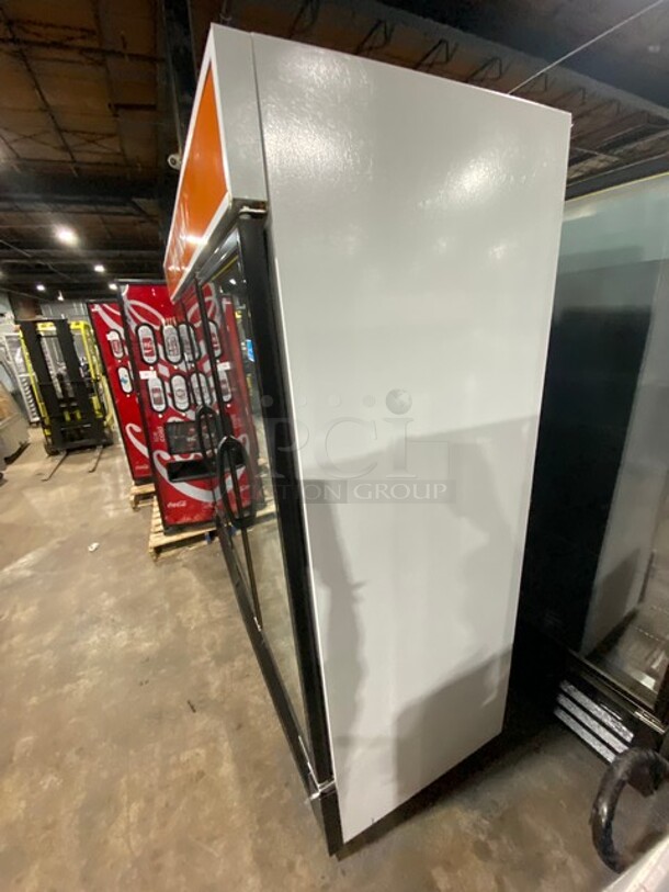 Commercial 3 Door Reach In Freezer Merchandiser! With View Through Doors! With Poly Coated Racks!  - Image 2 of 4