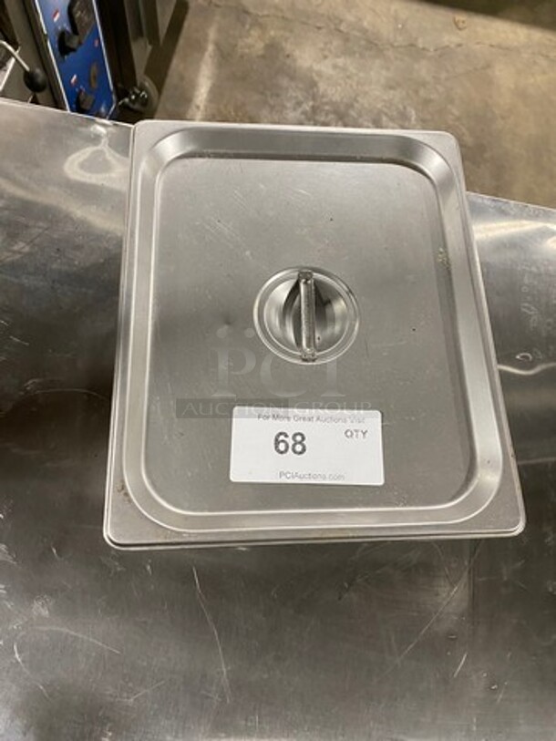 Winco 1/2 Size Drop In Pan! With Lid! All Stainless Steel! Model SPJL204! - Image 2 of 5