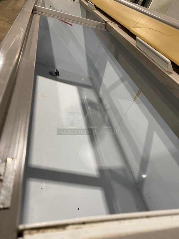 TURBO AIR Commercial Ice Cream Display Merchandiser With Serving Counter! MODEL TGF-13F SN: GF13110017 115V 1PH  - Image 6 of 7