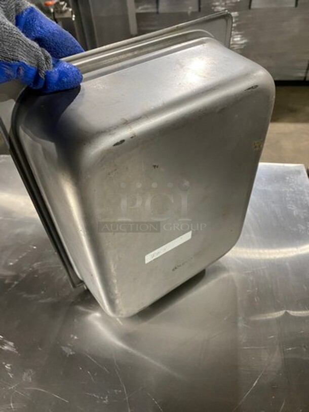 Winco 1/2 Size Drop In Pan! With Lid! All Stainless Steel! Model SPJL204! - Image 3 of 5