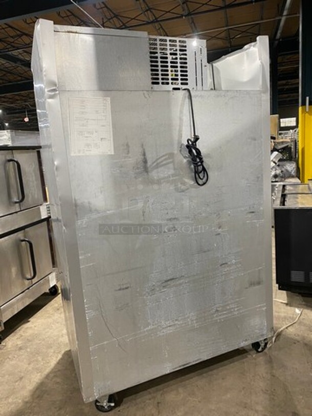 Traulsen Commercial 2 Door Reach In Refrigerator! With Poly Coated Racks! All Stainless Steel! Model: G20010 SN: T178405A12 115V 60HZ 1 Phase - Image 4 of 10