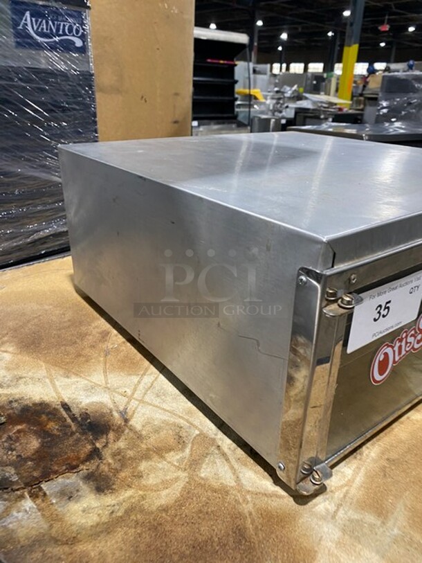 Otis Spunk Meyer Commercial Countertop Convection Baking Oven! All Stainless Steel! Model OS1 Serial C0090295! 120V! - Image 3 of 7