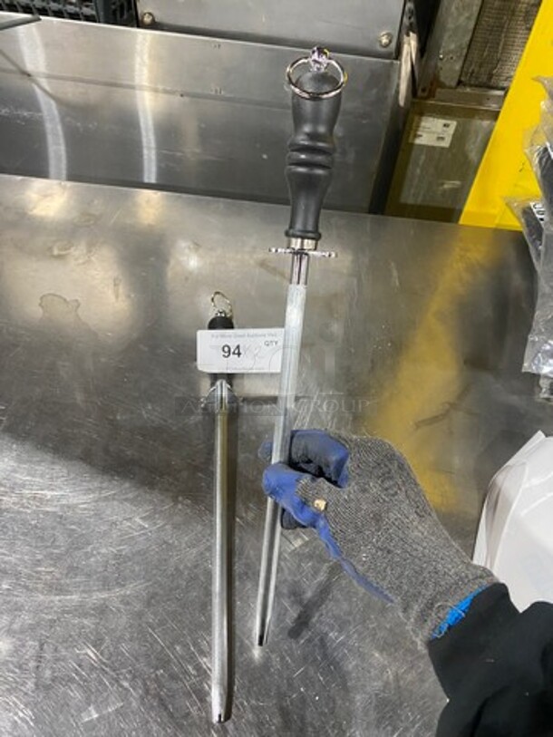 NEW! Steel 12" Knife Sharpener! 2x Your Bid! - Image 2 of 4